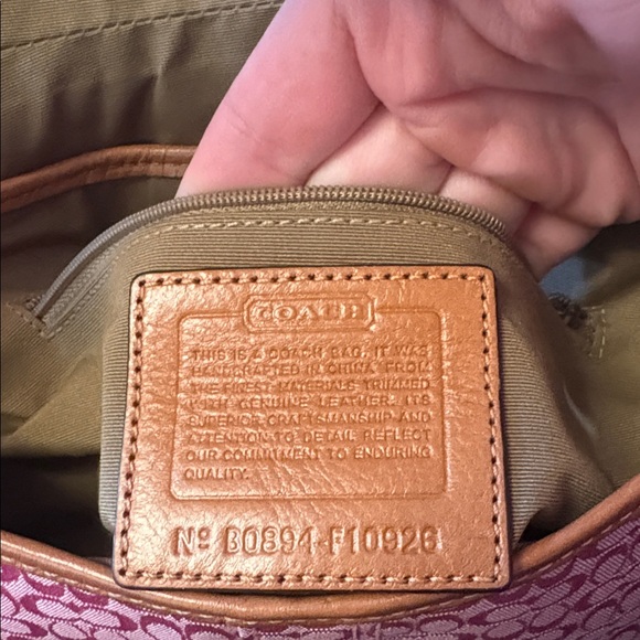 Coach SoHo Pink Shoulder Bag Large - Picture 12 of 15